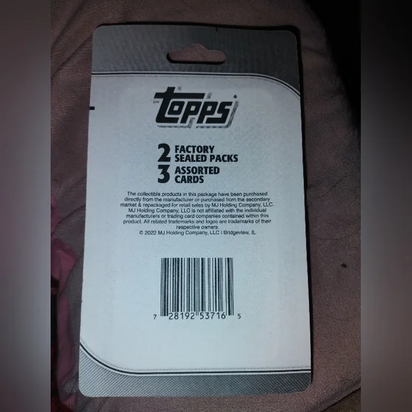 2022 Topps Baseball Series 1 Cards Dollar General 3 Cards 2 Packs Seeded Blister - Picture 2 of 2